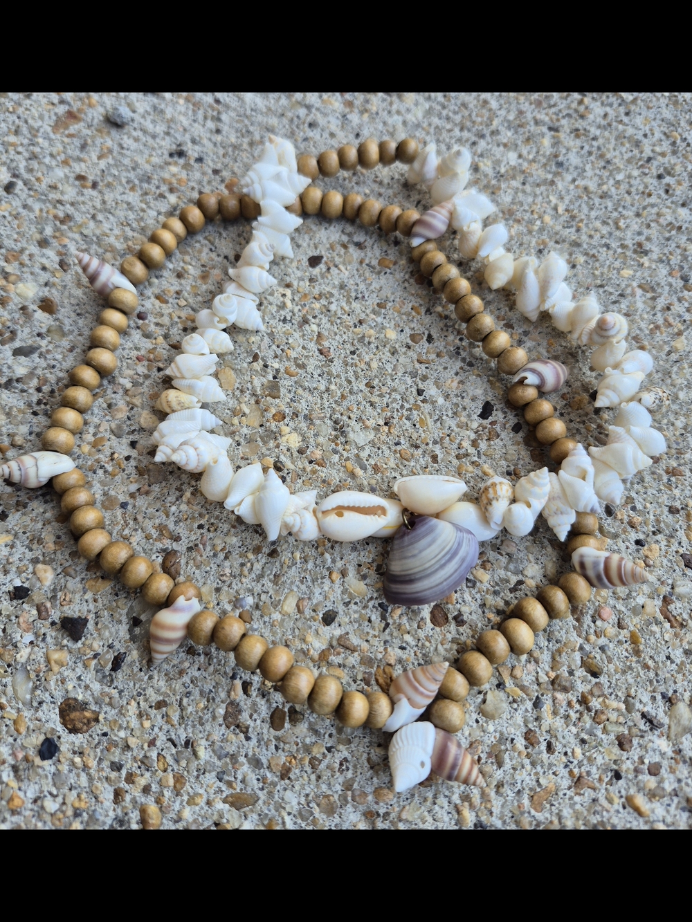 Handcrafted His/Hers Natural Seashell Necklaces!